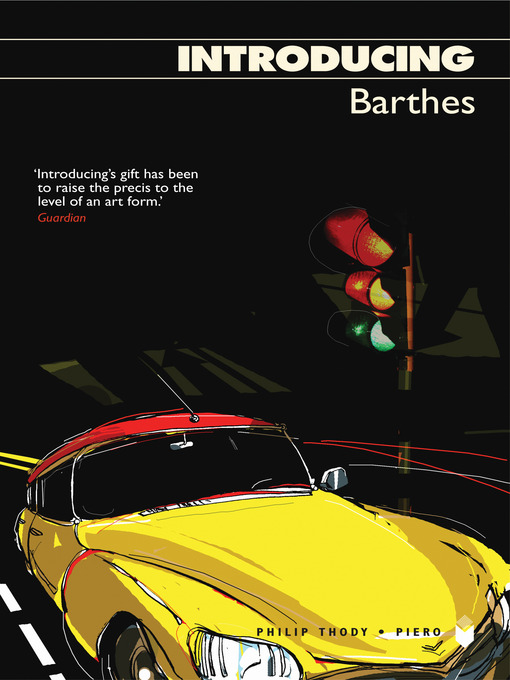 Cover image for Introducing Barthes